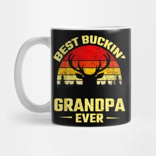 Best Buckin Grandpa Ever Deer Hunting Mug